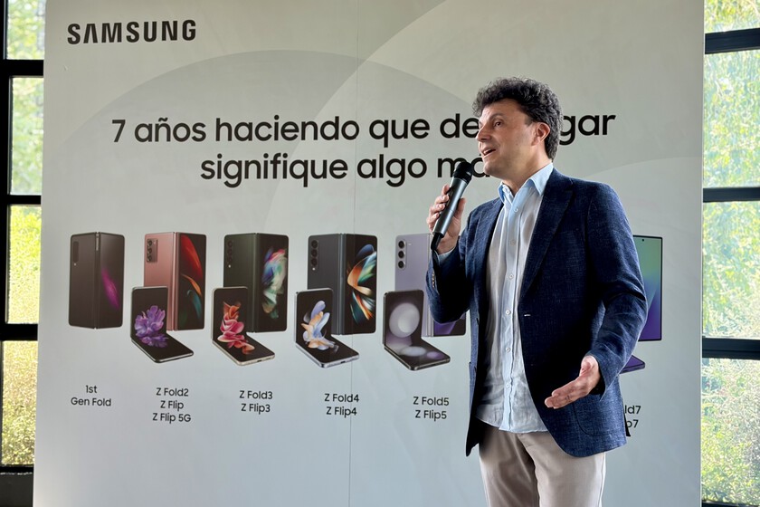 David Alonso, VP de Samsung España: “El 93% de todos los plegables que se han vendido en España son Samsung” 